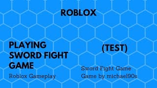 Roblox - Sword Fight Game (Test)