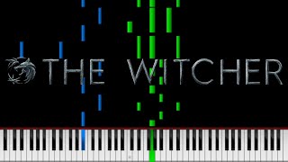 Burn Butcher Burn - The Witcher Season 2 - Piano Version (with sheet music)