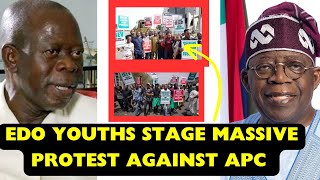 Massive Protest In Edo State As Edo Youths Resist Tinubu Attempt To Rig Election