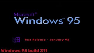 Windows 95 beta 3 build 311