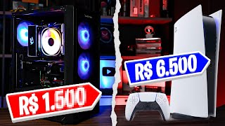 QUANTO CUSTA MONTAR UM PC GAMER IGUAL AO PS5 PRO