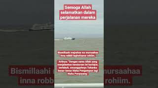 cuaca buruk....semoga Allah melindungi perjalanan mereka🤲