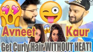 Pakistani Boys React | Get Curly Hair WITHOUT HEAT | SAK REACTION