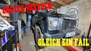 Defender kupplugswechsel/Verteilergetriebe abdichten #1