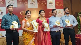 AVR | KumaraiKandam2.0! Actress Preity Mukhundhan Launches AVR Swarna Mahal Jewellers