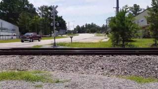 CSX Q401-09 south bound with military and General freight