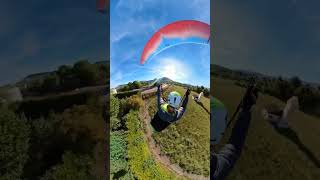 Gleitschirmfliegen Kleinheppacher Kopf Abgleiter #insta360 #paragliding #adventure #moviemaking