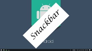 Android Tutorial (Kotlin) - 45 - SnackBar