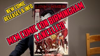 MCM Comic Con Birmingham news & new comic releases for March!