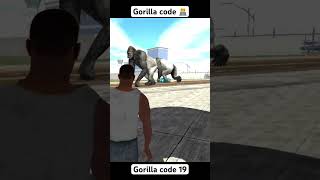 Gorilla Cheat Code  Indian bike driving 3d  #bikegames #battlebikes #gorilla #indianbikesdriving3d