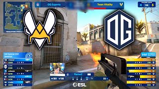 OG vs Vitality - IEM Summer 2021 - DUST 2 Highlights