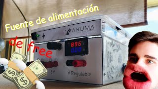 Construye tu FUENTE DE ALIMENTACIÓN GRATIS (casi)