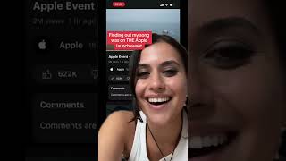 My song was played at the Apple Launch Event 2023 👀