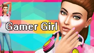 GAMER GIRL | Makenna Kruse | The Sims 4 | Create A Sim (CAS)