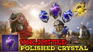 Throne And Liberty Polished Crystals Unlimited Farm  [Beginners Guide]