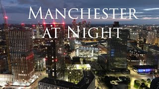 Manchester Night Time Autel Evo 2  6k Drone Video