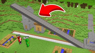 Mikey and JJ Where the Villagers Hid the Secret Base in Minecraft – Maizen?