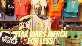 UP TO 70% OFF STAR WARS MERCH AT DISNEY CHARACTER WAREHOUSE | VINELAND 02-10-21