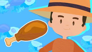 Jack Sprat Animated Song | Nursery Rhymes and Kids Songs |