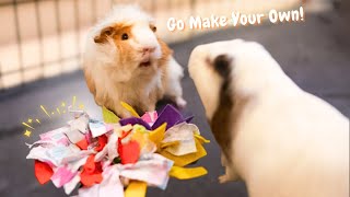 Easy DIY Snuffle Mat for Guinea Pigs & Rabbits: Only 3 Steps!