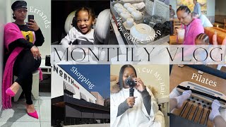 A MONTH IN MY LIFE | I Cut My Hair + Life Update + Car Rants + Pilates + New Coffee Shop + Dementia