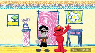 Jo meets Elmo and his world