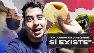 Mexicano en Colombia prepara AREPAS con AREQUIPE 👨‍🍳🇨🇴