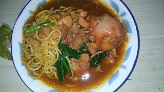 MIE AYAM SEPULANG KERJA TENGAH MALAM