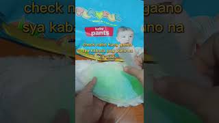 PLAYFUL BABY PANTS | ABSORBENCY TEST USING USED DIAPER | #Playfulbabydiaper  #marlenegabriel