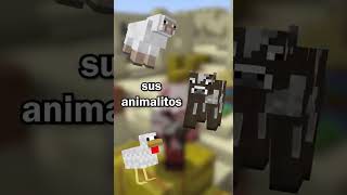 SI EL MINECRAFT FUERA UN POCO MÁS REALISTA #shorts #minecraft