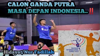 🇲🇨 Hidayat/Fadillah 🆚 🇮🇹 Greco/Sallut || Quarter Final BAHRAIN INTERNATIONAL SERIES 2022