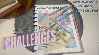 2024 Saving Challenges: Long Term Savings + CD Ladder