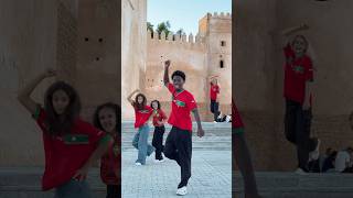 They forgot they had to join!😳😅@isabellaafro #travel #morrocco #trending #dance #reaction