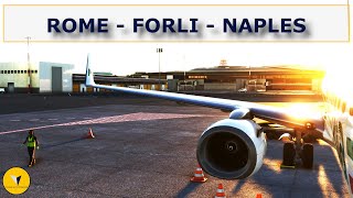 [FS2020] PMDG 737-800 | Rome - Forli - Naples | LIRF ✈️ LIPK ✈️ LIRN |