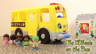 The Wheels on the Bus Nursery Rhyme | Fisher-Price Big Yellow School Bus