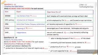 IELTS listening test with answer