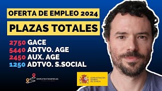 💥 HISTÓRICA OFERTA de EMPLEO PÚBLICO 2024 | Oposiciones Administración General del Estado