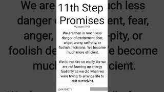 @AA100011 - 11th Step Promises