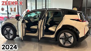 Geely ZEEKR X range 600km SUV 5-Seats 2024 Interior and Exterior Details