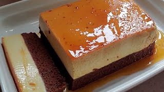 This way you will love it!  Creamy and Delicious  Cream Caramel Chocolate Cake |  Flan Cake Recipe