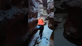 Slot Canyons! Painted Canyon Ladder Canyon Trail, about an hour outside of Palm Springs, CA.