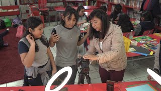 Taller de stop motion Colegio Salesiano Santo Domingo Savio, Alto Hospicio - octubre 2023