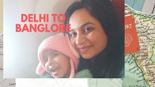 Delhi to Bangalore Flight vlog food Tour guide Indira Gandhi International Airport@selflove10.10