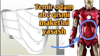 TEMIR ODAM MAKETINI YASASH // IRONMAN ,,ABC,, QISMINI YASASH