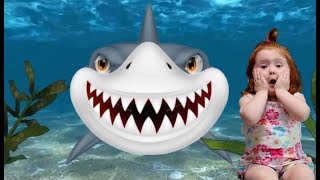 Приколы с детьми Смешные дети baby shark Неожиданная Реакция малышки на  контрастную музыку