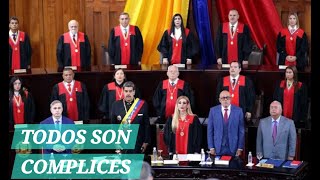 TRIBUNAL SUPREMO DE VENEZUELA. UN FRAUDE . AL IGUAL  LAS ELECCIONES.LA DICTADURO LA DUEÑA DEL TSJ