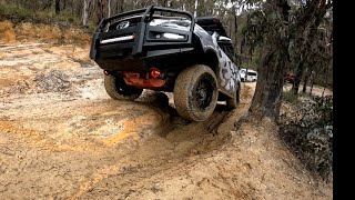 #0132 Fortuners hit the tracks - part 2 final - Fun in the mud