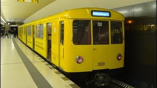 U-Bahn Berlin - Mitfahrt im D 57U auf der U55 [HD]