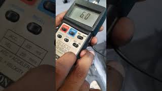 vibration check performed on motor no 7 in a steel factory