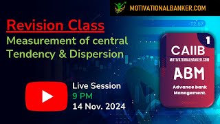 🔴CAIIB-ABM Live Class -14 Nov. 2024 @9 PM